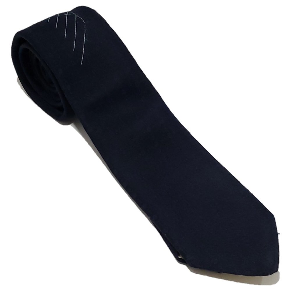 Omega Men's Tie Dark Blue